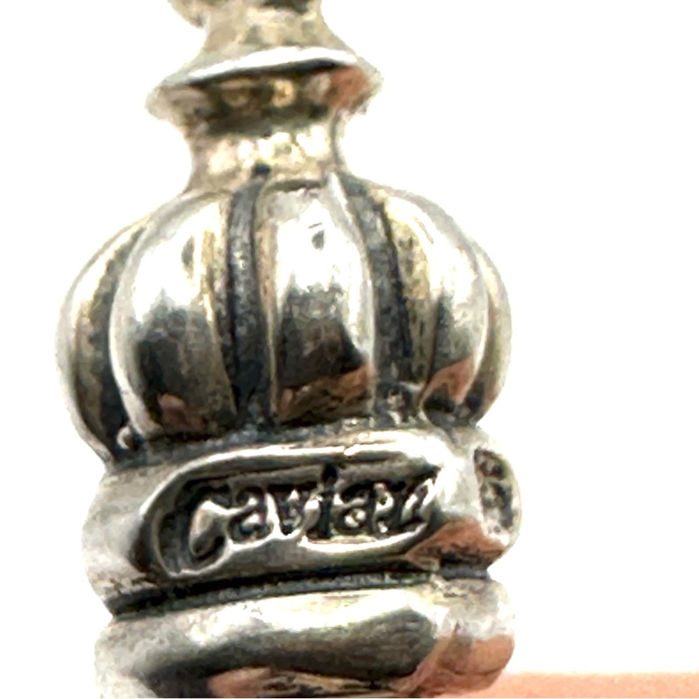 Lagos Caviar Sterling & 18 Kt Gold Necklace - Picture 8 of 9